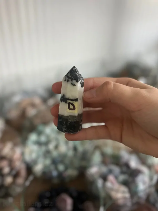 JASPIS zebra obelisk D