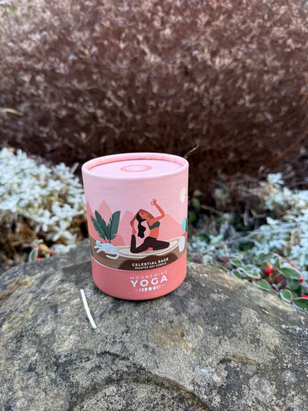 Sojová Svíčka YOGA pink