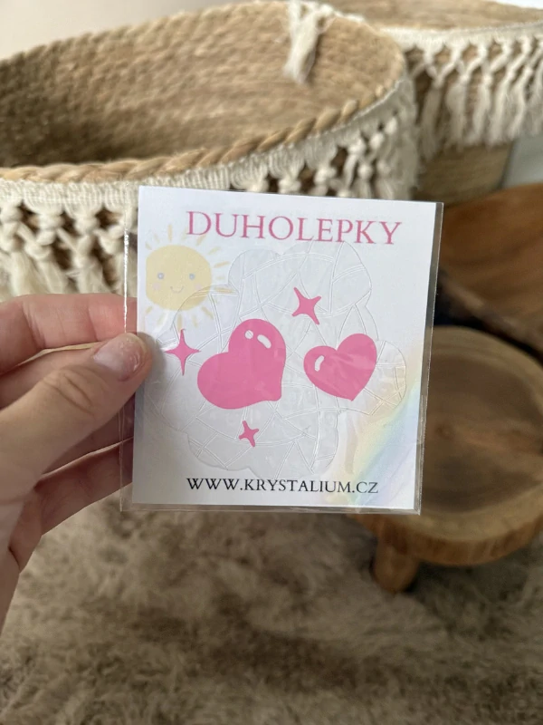 Duholepka SRDÍČKA PINK