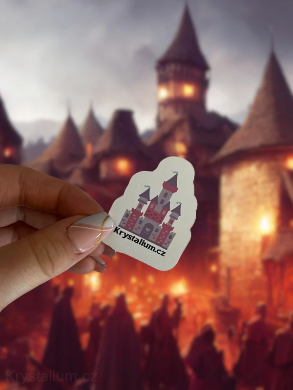 FANTASY Samolepka ZÁMEK