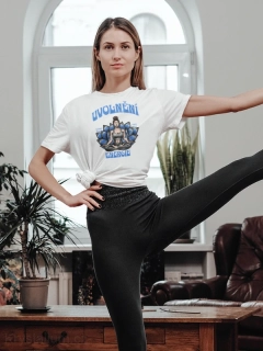 UVOLNĚNÍ ENERGIE tričko BÍLÉ