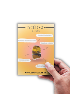 Kartička TYGŘÍ OKO