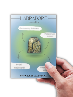 Kartička LABRADORIT 